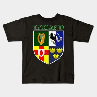 Irish Coat of Arms Kids T-Shirt